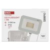 62327 6 led reflektor simpo 20w pir neutralni bila