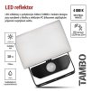 64979 8 led reflektor tambo se senzorem pohybu 10 w 1000 lm cerny