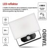 64898 10 led reflektor tambo se senzorem pohybu 20 w 2000 lm cerny