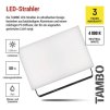 64895 9 led reflektor tambo 50 w 5000l m ip65 cerny