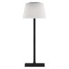 61138 9 led stolni lampa katie nabijeci cerna ip44