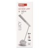 61120 7 led stolni lampa lucy nabijeci