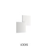 Puzzle double square Matte White Wall