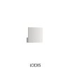 Puzzle single square Matte White Wall