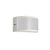 LED venkovní nástěnné svítidlo Asti, v.10,8cm, IP54 (Farba Biela)