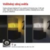 66284 16 led zahradni nastenne svitidlo 11 9 x 10 6 x 21 8 cm 1 x e27 25 w