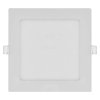 LED zápustný panel NEXXO, 17,5 cm, 12,5 W, štvorcový, biely (Farba Biela, Teplota světla 3000K - teplá biela)