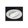 LED zapustené nastaviteľné bodové Mt 115, ø8,8cm (Farba Biela)