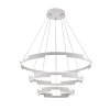 LED závesný luster Castle, ø40cm+60cm+80cm (Farba Biela)