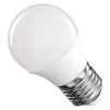 61663 3 led zarovka basic mini globe e27 5 5 w 40 w 470 lm tepla bila