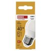 61855 4 led zarovka basic mini globe e27 5 5 w 40 w 470 lm tepla bila
