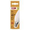 61648 4 led zarovka basic svicka e14 5 5 w 40 w 470 lm tepla bila