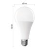 61465 1 led zarovka classic a80 e27 20 w 150 w 2452 lm neutralni bila