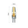 22500 led zarovka classic jc 1 9w 12v g4 neutralni bila