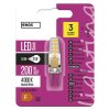 22500 2 led zarovka classic jc 1 9w 12v g4 neutralni bila