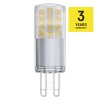 20907 1 led zarovka classic jc 4w g9 neutralni bila
