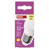 61324 5 led zarovka classic mini globe e27 2 5 w 32 w 350 lm tepla bila