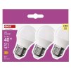 61501 6 led zarovka classic mini globe e27 4 2 w 40 w 470 lm tepla bila