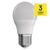 12796 led zarovka classic mini globe 7 3w e27 tepla bila