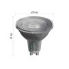 61291 1 led zarovka classic mr16 gu10 4 2 w 36 w 333 lm tepla bila