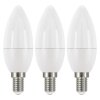 60328 4 led zarovka classic svicka e14 5 w 40 w 470 lm neutralni bila