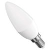 61483 4 led zarovka classic svicka e14 6 5 w 60 w 806 lm studena bila