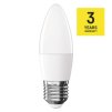 61315 2 led zarovka classic svicka e27 2 6 w 25 w 350 lm neutralni bila
