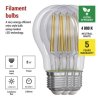 61720 4 led zarovka filament a class a60 e27 5 w 75 w 1 060 lm neutralni bila