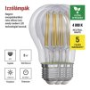 61720 5 led zarovka filament a class a60 e27 5 w 75 w 1 060 lm neutralni bila