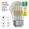 61720 7 led zarovka filament a class a60 e27 5 w 75 w 1 060 lm neutralni bila