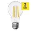 61606 2 led zarovka filament a60 e27 10 5 w 100 w 1521 lm neutralni bila