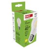 61678 7 led zarovka filament a60 e27 3 4 w 40 w 470 lm neutralni bila