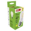 61609 7 led zarovka filament a60 e27 3 4 w 40 w 470 lm tepla bila
