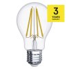 20886 led zarovka filament a60 5 9w e27 neutralni bila