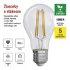 61027 7 led zarovka filament a60 a class e27 3 8 w 60 w 806 lm neutralni bila