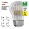 61030 4 led zarovka filament a60 a class e27 3 8 w 60 w 806 lm neutralni bila