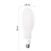 61621 1 led zarovka filament ed90 e27 36 w 327 w 6 000 lm neutralni bila