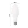 61597 1 led zarovka filament ed90 e40 36 w 327 w 6 000 lm neutralni bila