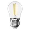 61825 3 led zarovka filament mini globe e27 1 8 w 25 w 250 lm tepla bila