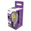 60949 led zarovka filament mini globe e27 3 4 w 40 w 470 lm neutralni bila