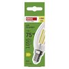 61988 5 led zarovka filament svicka e14 7 w 75 w 1055 lm tepla bila