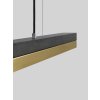 22 02 22 GANTlights C1 Pendelleuchte dunkler Beton Messing detail von oben