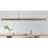 22 02 23 GANTlights C3 Pendelleuchte Eiche Oxidiertes Kupfer horizontal über Tisch aus e1660042868266