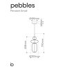 pebbles pendant s b