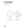 orbital table lamp