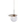 umbra pendant clear gold 1