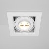 Moderné vstavané LED svietidlo METAL MODERN, 10W, d. 9,5 cm, 3000K (Farba Čierna)