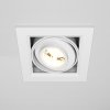 Moderné vstavané LED svietidlo METAL MODERN, 10W, d. 9,5 cm, 3000K (Farba Čierna)