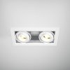 Moderné vstavané LED svietidlo METAL MODERN, 20W, d. 19,4 cm, 3000K (Farba Čierna)