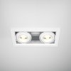 Moderné vstavané LED svietidlo METAL MODERN, 20W, d. 19,4 cm, 3000K (Farba Čierna)